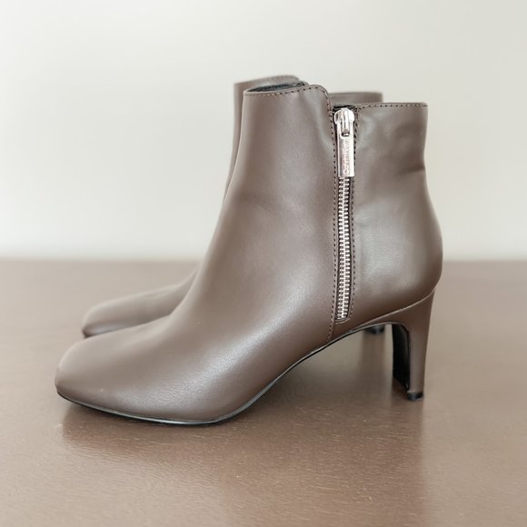 Calvin Klein | Dark Brown Ankle Bootie - Picture 3 of 10